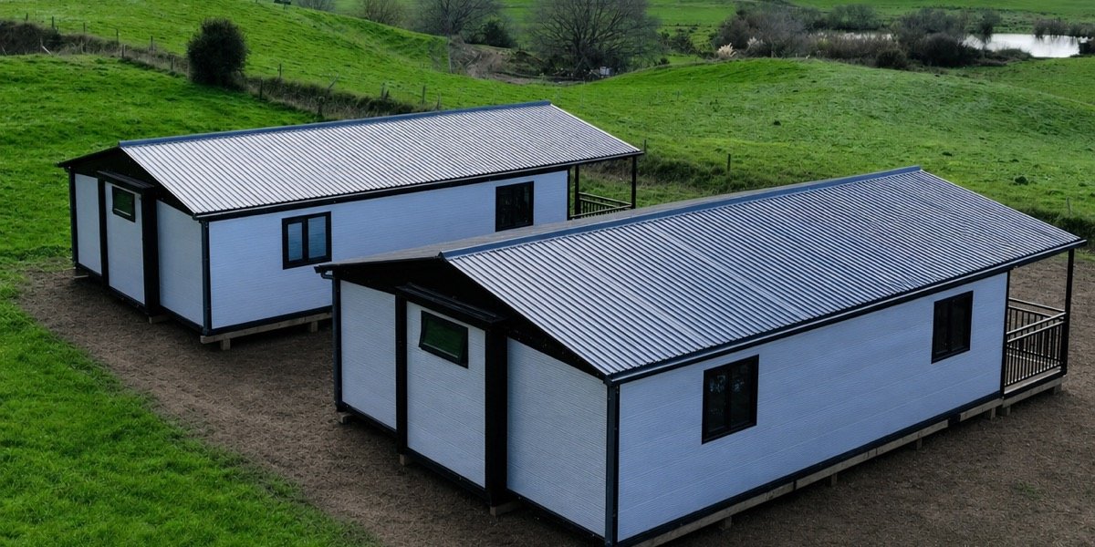 Roof feature of Baida expandable housing